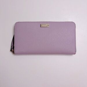 EUC Kate Spade Lilac Zippy Wallet